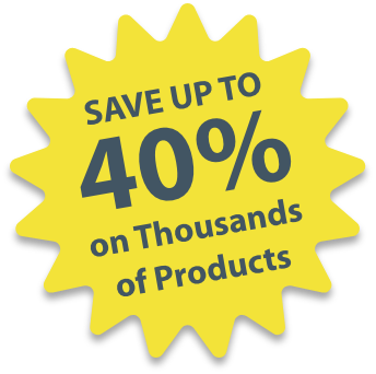 Save Up To 40% on Thousands of Products